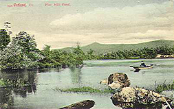 pine hill pond rocky pond rutland vermont