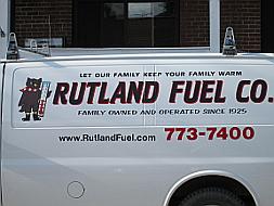 Rutland Fuel Co. Service Van
